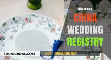 Selecting the Perfect China Wedding Registry