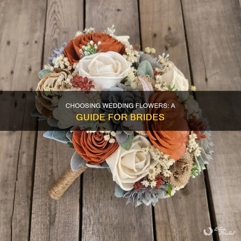 how to pick flowers for a wedding