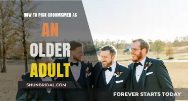 Choosing Groomsmen as a Mature Groom: A Guide for Older Adults