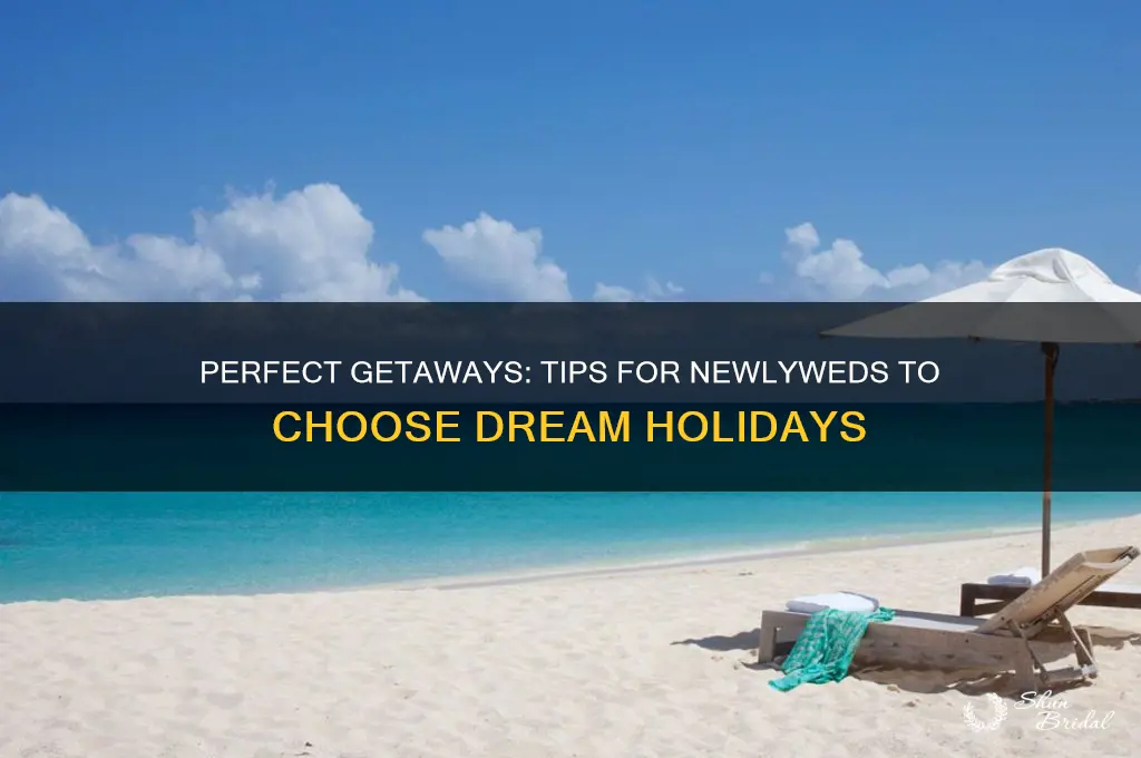 how to pick holidays new wedded couple