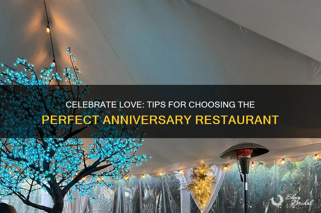 how to pick restaurant for wedding anniversary