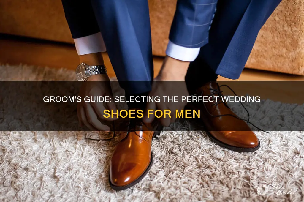 how to pick shoes for wedding men