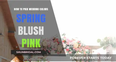 Spring Wedding Bliss: Choosing the Perfect Blush Pink Palette