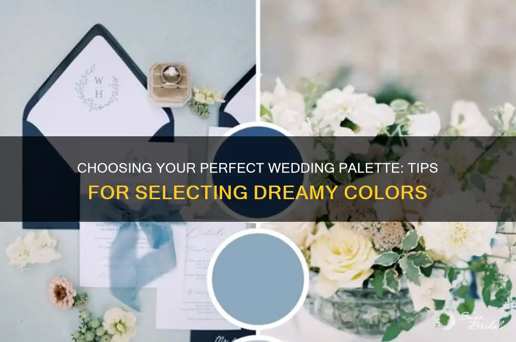 how to pick wedding colours