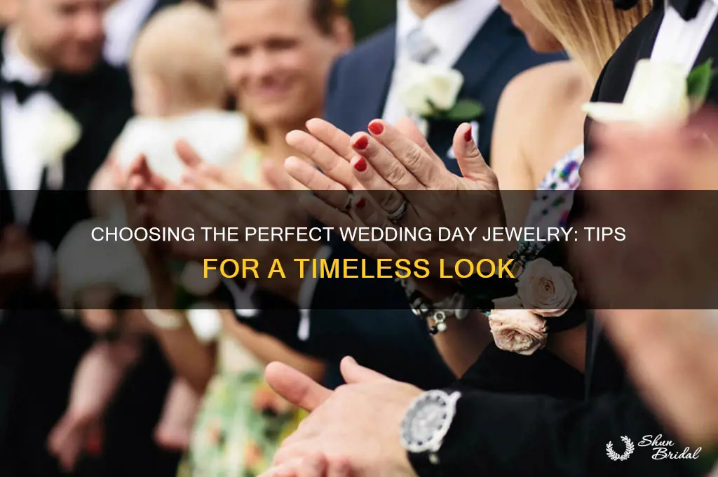 how to pick wedding day jewelry