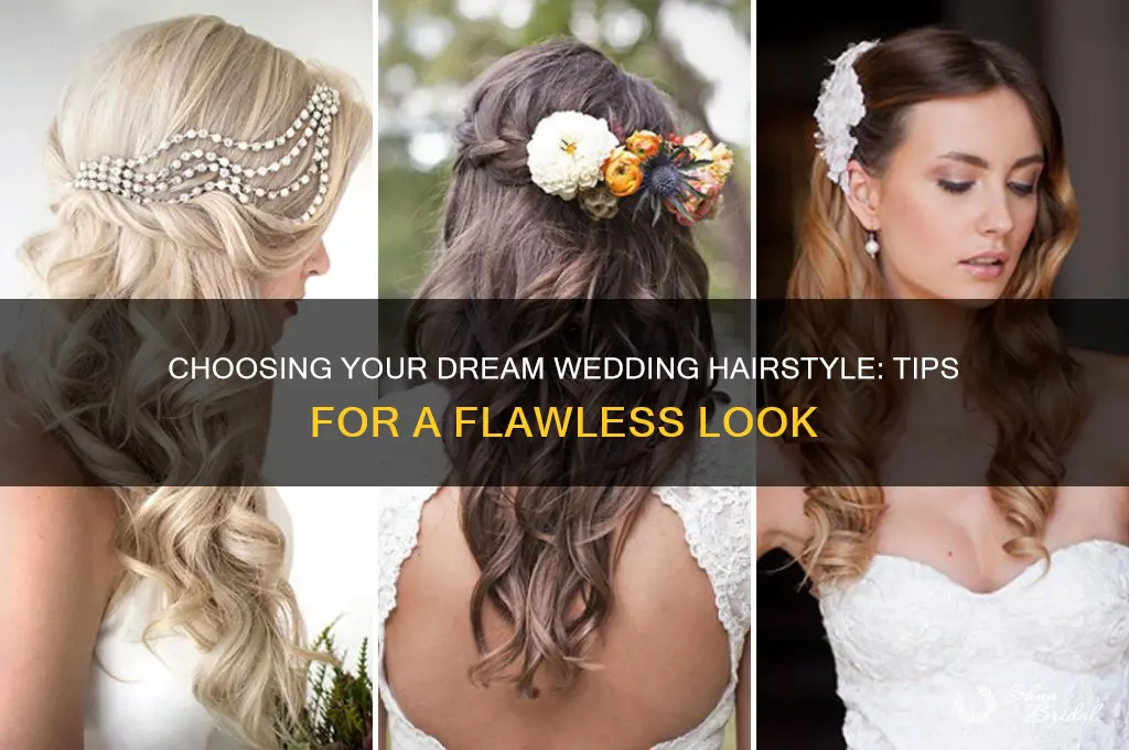 how to pick wedding hair