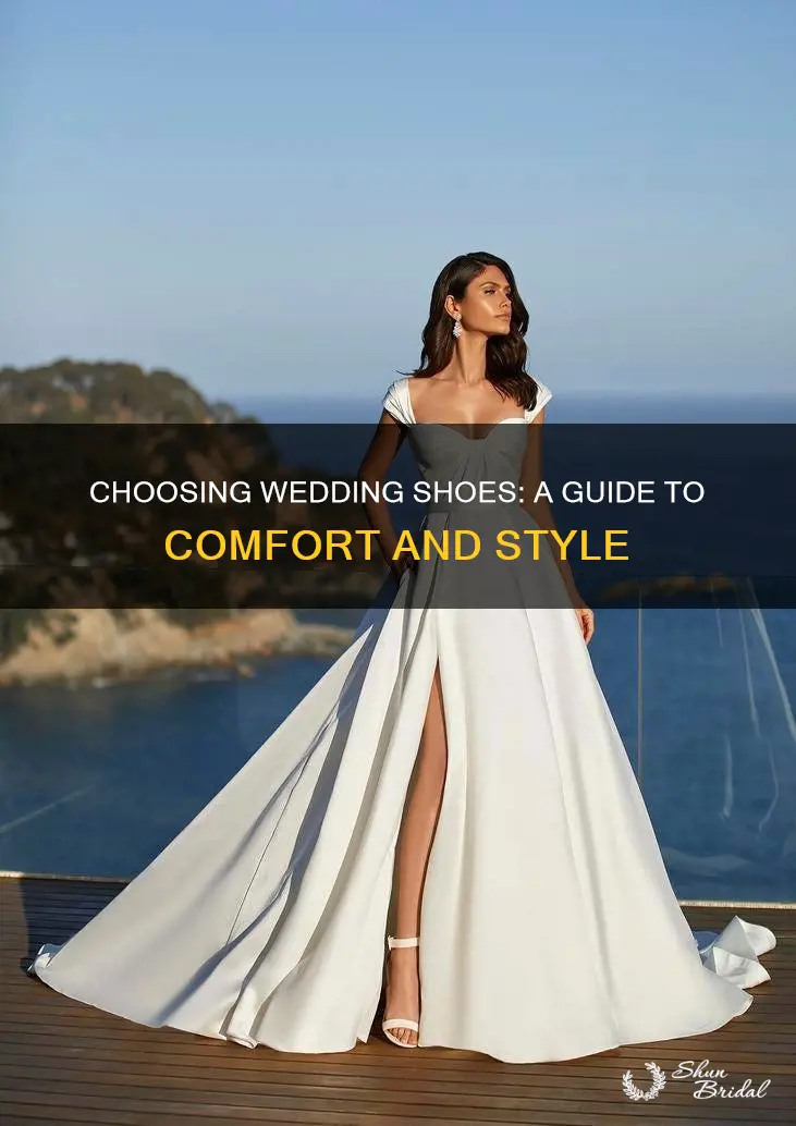 how to pick wedding shoes