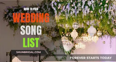 Choosing Your Wedding Songs: A Guide to Picking the Perfect Playlist