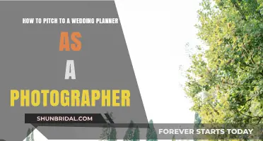 Capturing Moments: Pitching Photography to Wedding Planners
