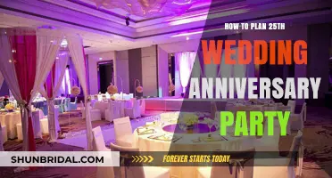 Celebrating Silver Love: Planning the Perfect 25th Anniversary Party