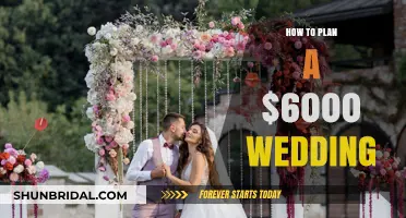 Budget-Friendly Tips: Planning Your Dream Wedding on a $6000 Budget