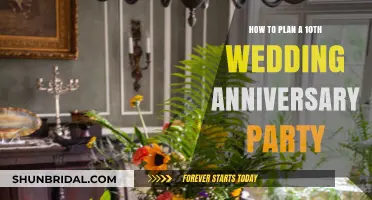 Celebrating a Decade of Love: Planning Your 10th Wedding Anniversary Party