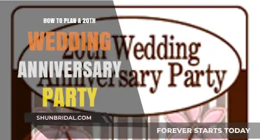 Celebrating Two Decades of Love: Planning Your 20th Anniversary Party