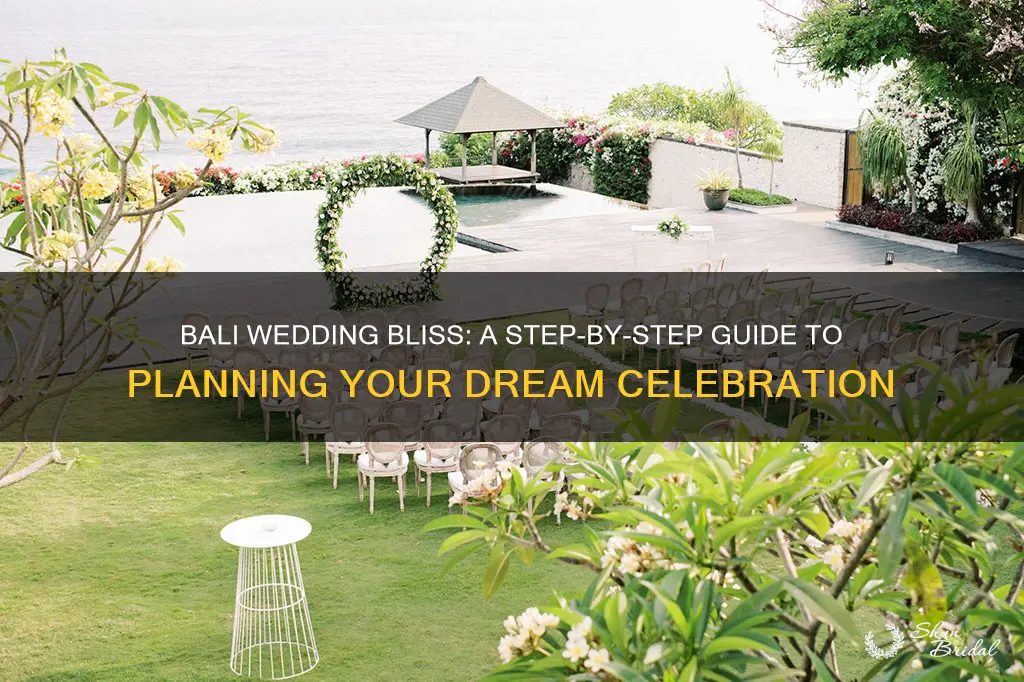 how to plan a bali wedding