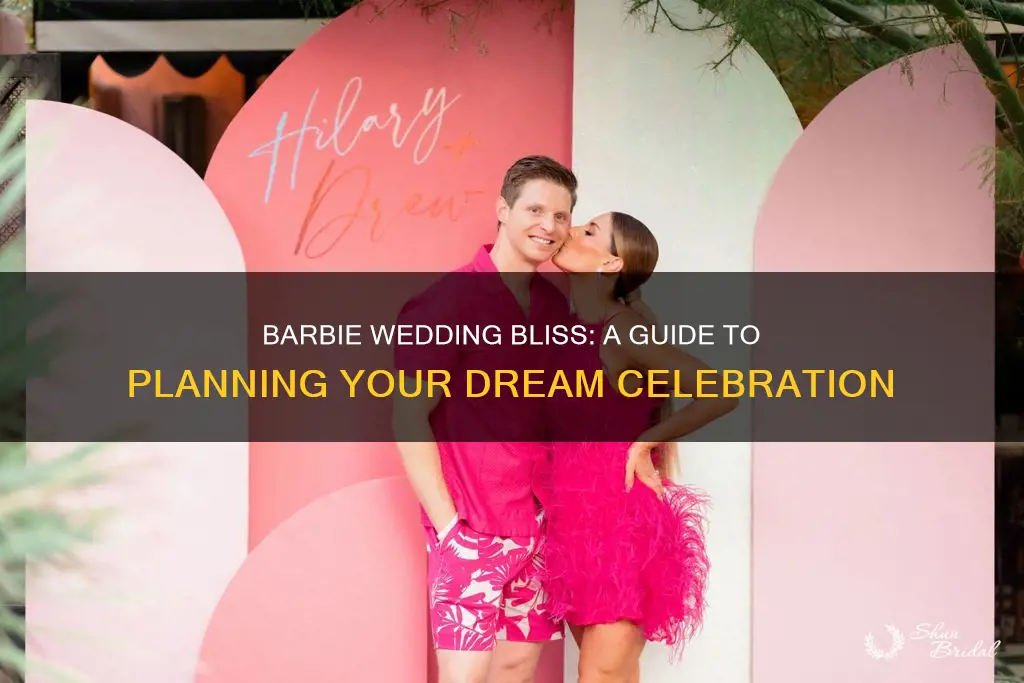 how to plan a barbie wedding