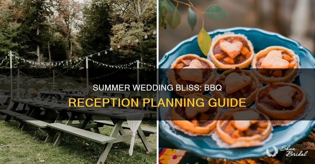 how to plan a bbq wedding reception