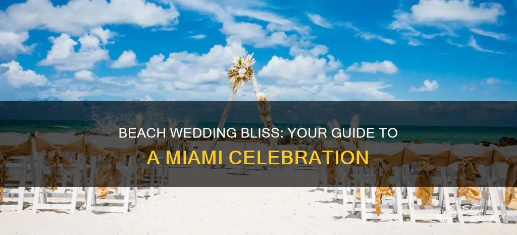 how to plan a beach wedding in miami