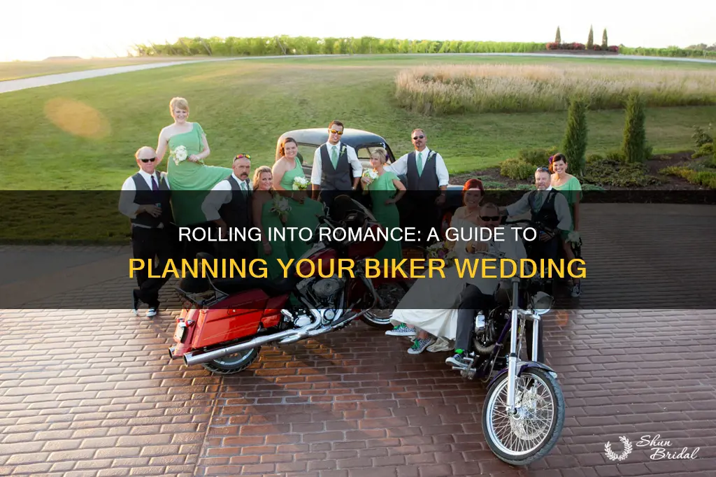 how to plan a biker wedding