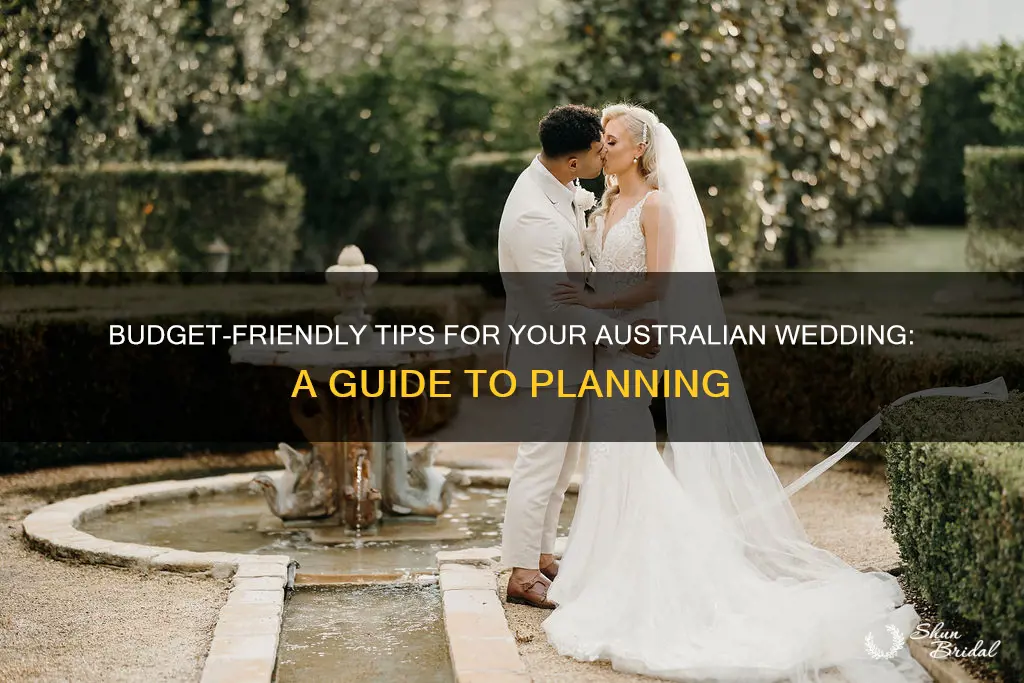 how to plan a budget wedding australia