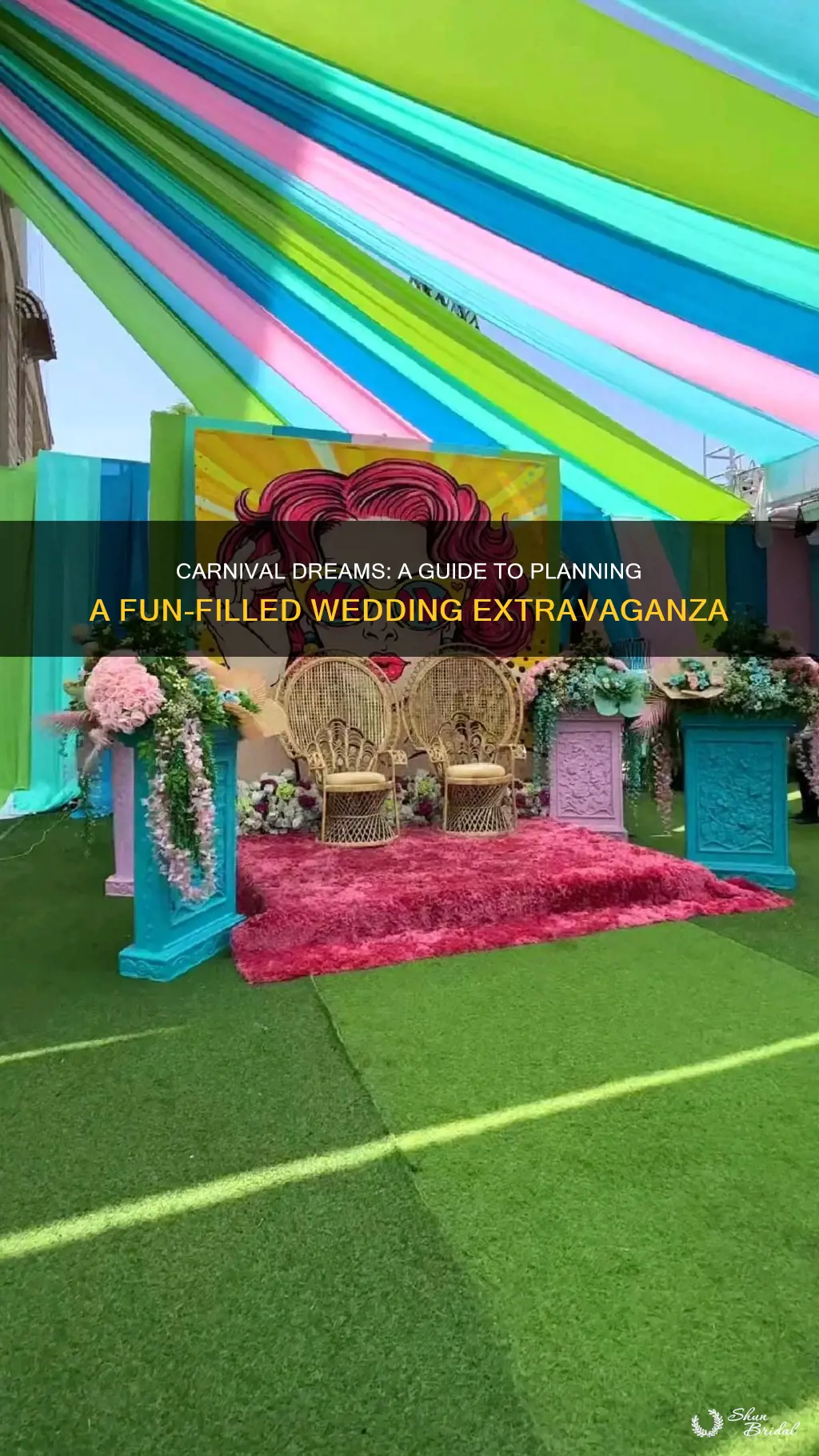 how to plan a carnival themed wedding