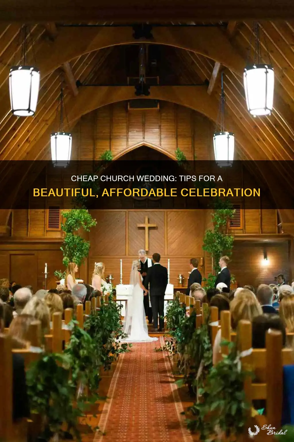 how to plan a cheap church wedding