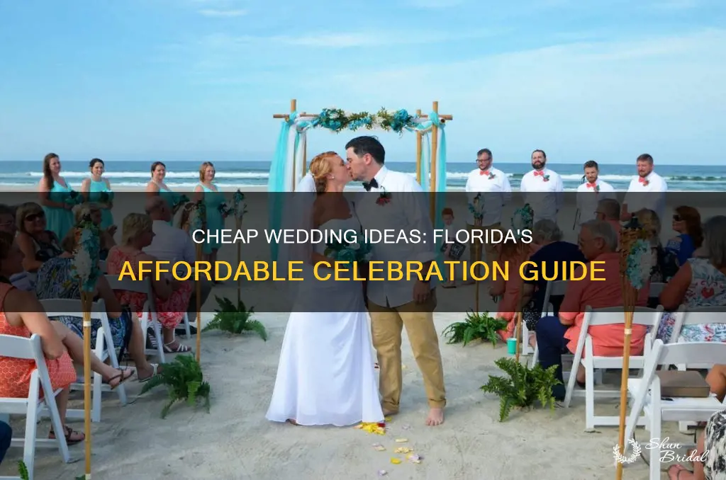 how to plan a cheap wedding in Florida