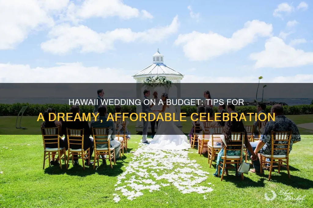 how to plan a cheap wedding in hawaii