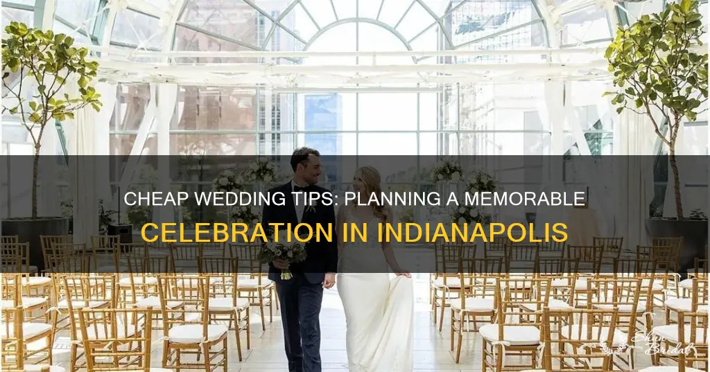 how to plan a cheap wedding indianopolis