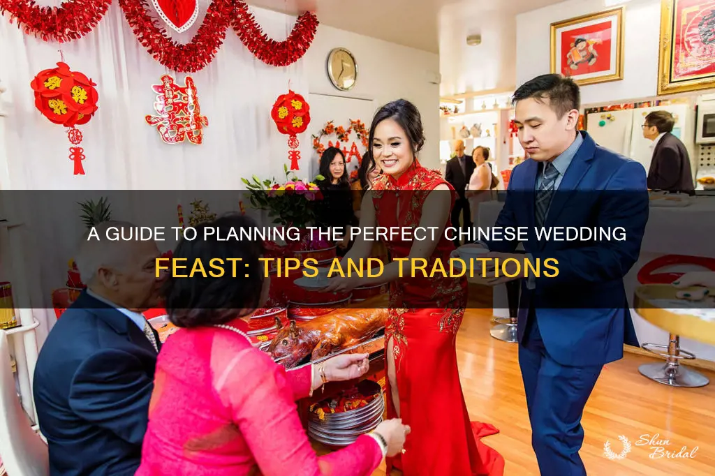 how to plan a chinese wedding banquet