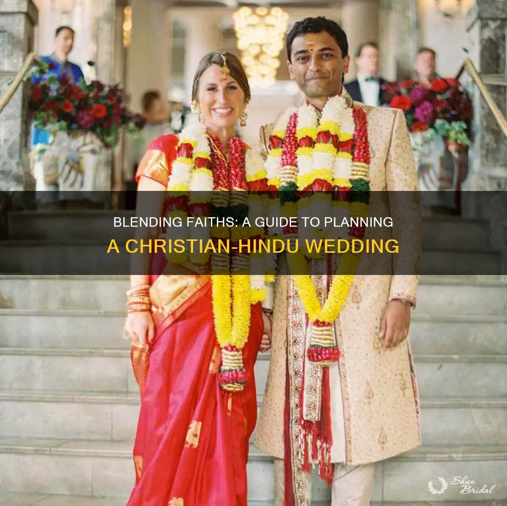 how to plan a christian and hindu wedding