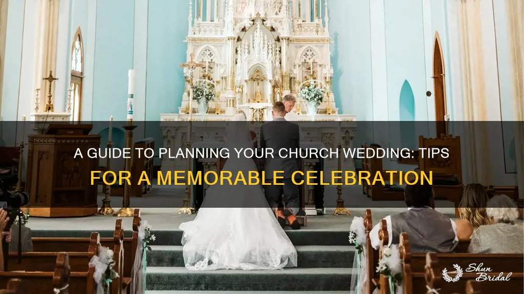 how to plan a church wedding ceremony