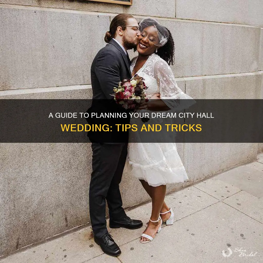 how to plan a city hall wedding