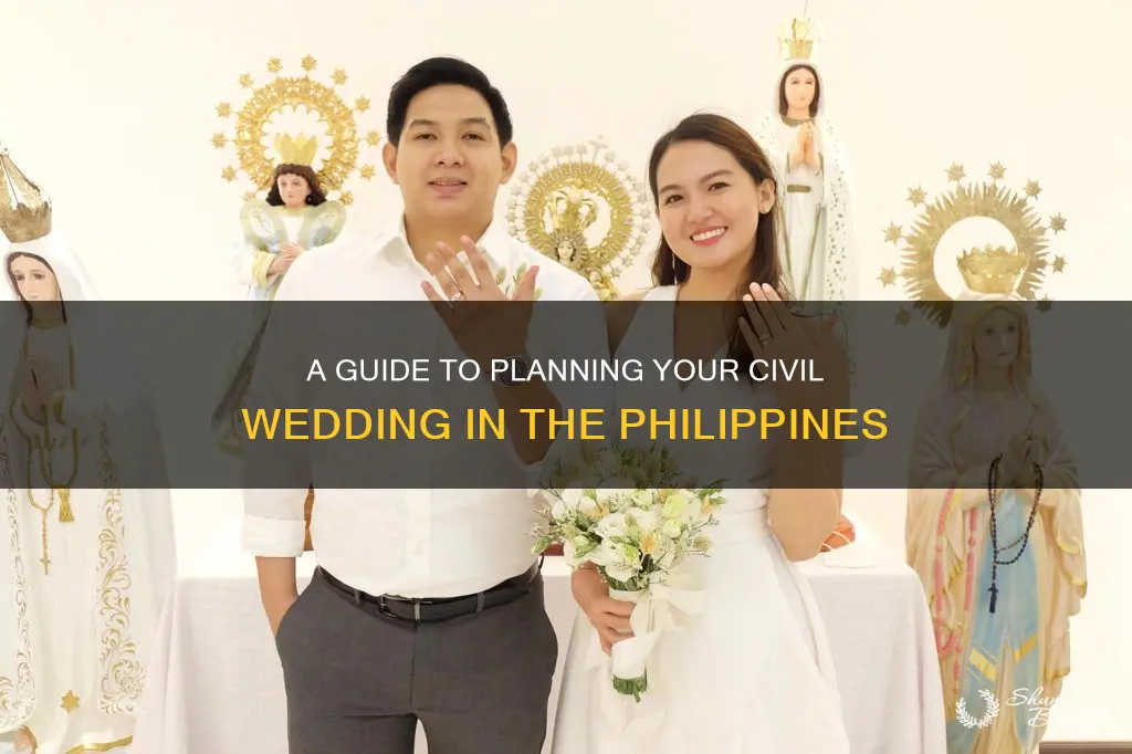 how to plan a civil wedding in the philippines