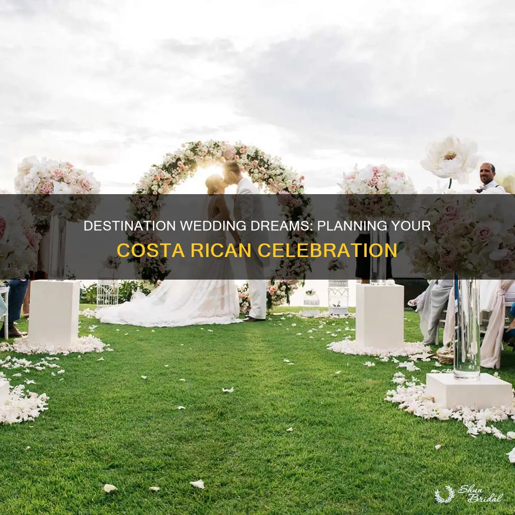 how to plan a destination wedding in costa rica