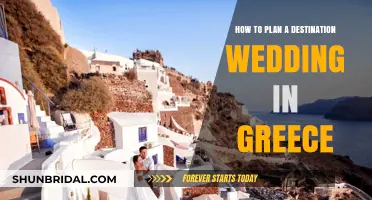 A Guide to Planning Your Greek Destination Wedding: Tips and Tricks