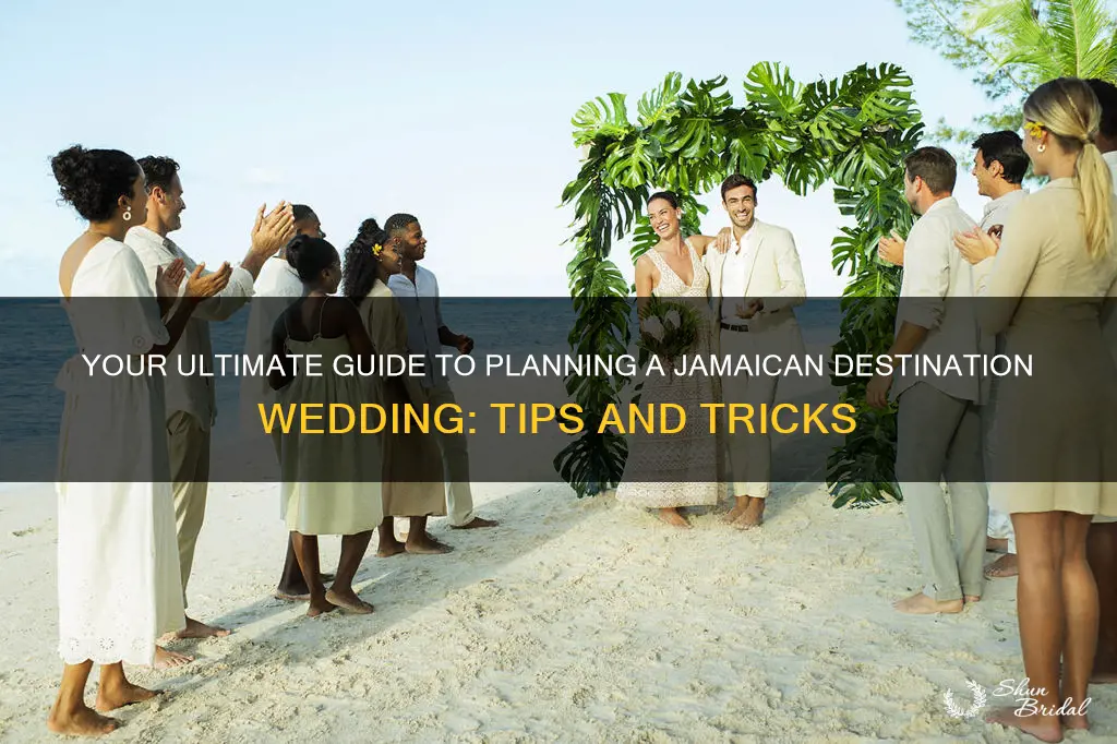 how to plan a destination wedding in jamaica