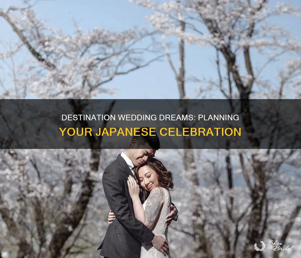 how to plan a destination wedding in japan