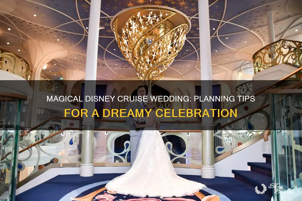 how to plan a disney cruise wedding