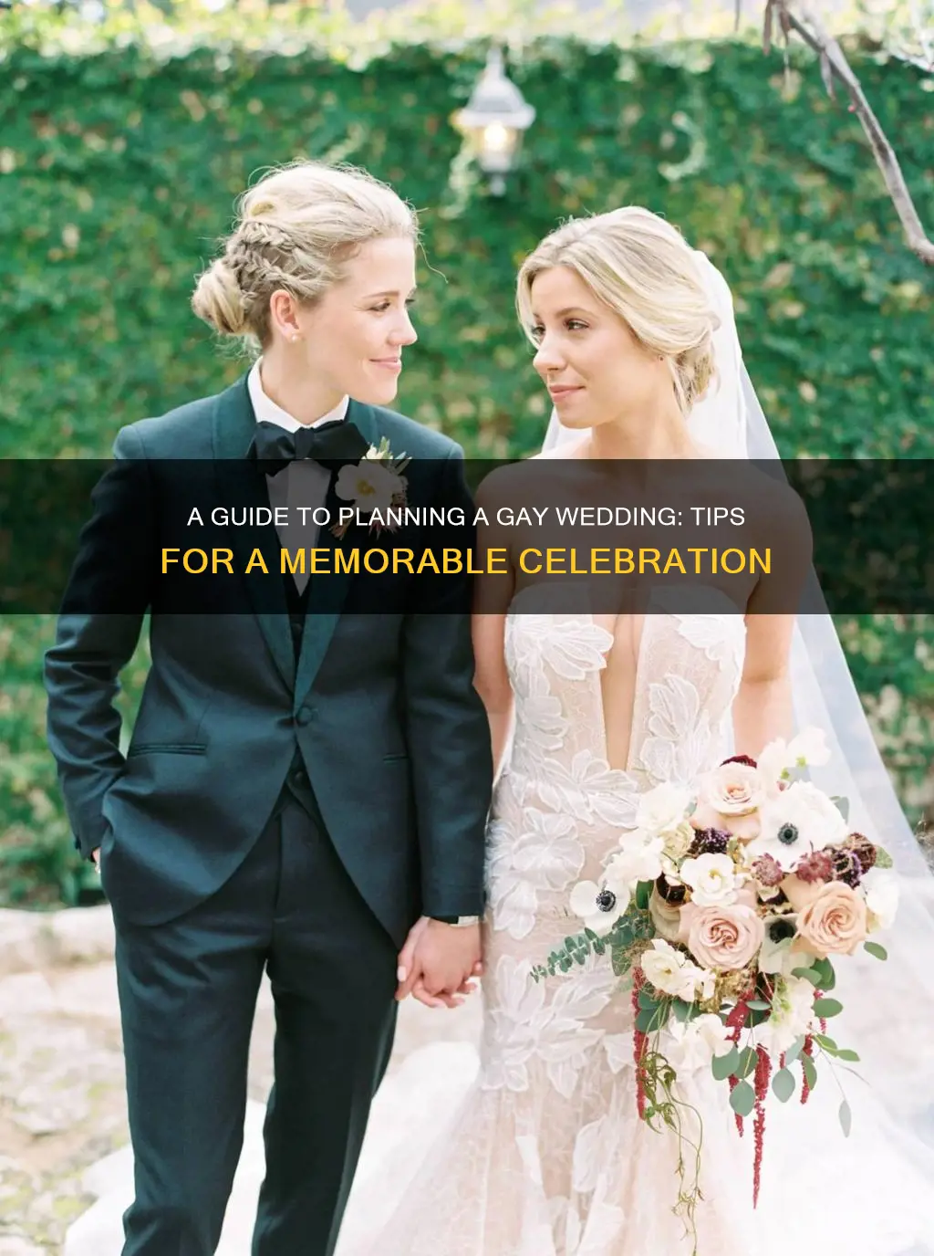 how to plan a gay wedding book