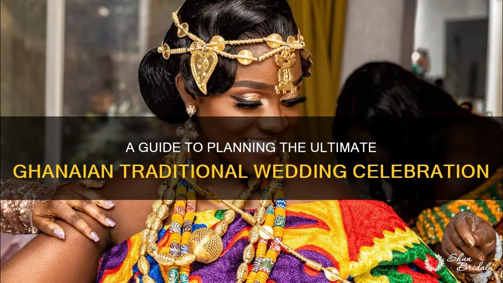 how to plan a ghanaian traditional wedding