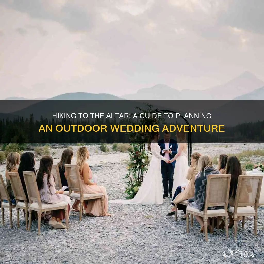 how to plan a hiking wedding