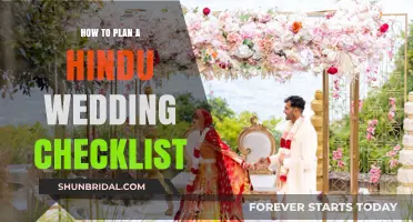 A Comprehensive Guide to Planning Your Hindu Wedding: Checklist Edition