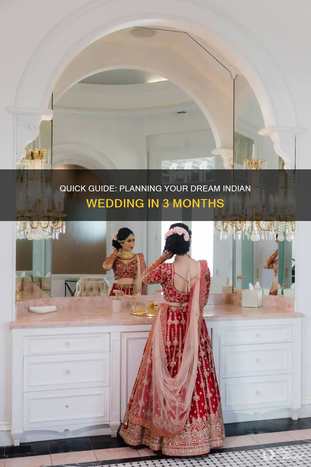 how to plan a indian wedding in 3 months