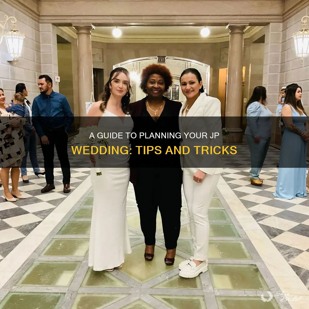 how to plan a justice of the peace wedding