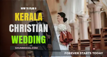 A Guide to Planning Your Kerala Christian Wedding: Tips and Traditions