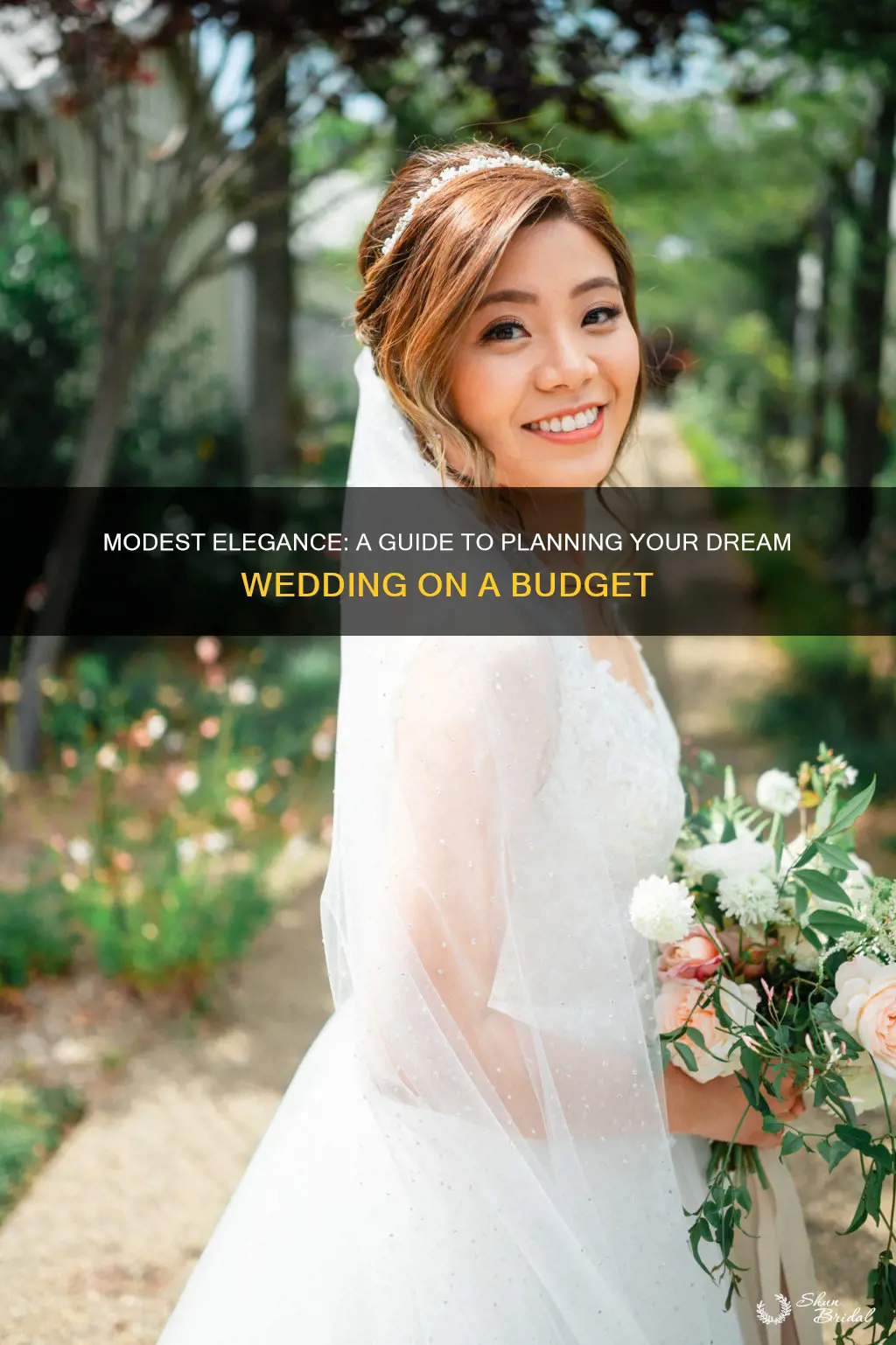 how to plan a modest wedding