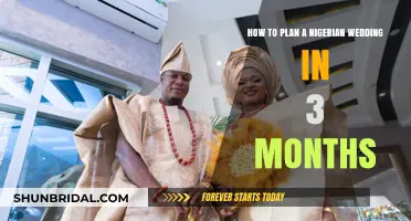 Quick Nigerian Wedding: 3-Month Plan for a Memorable Celebration