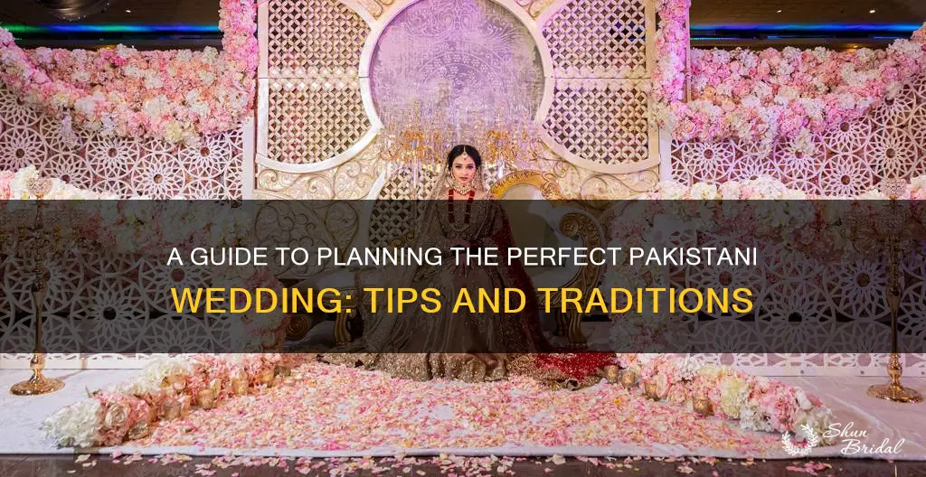 how to plan a pakistani wedding