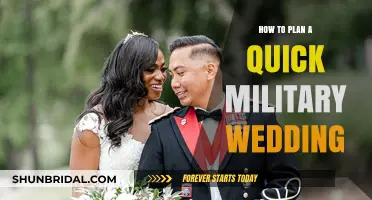 Streamlined Strategies: Planning a Swift Military Wedding