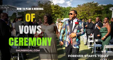 Renewing Love: A Step-by-Step Guide to Planning Your Vow Renewal